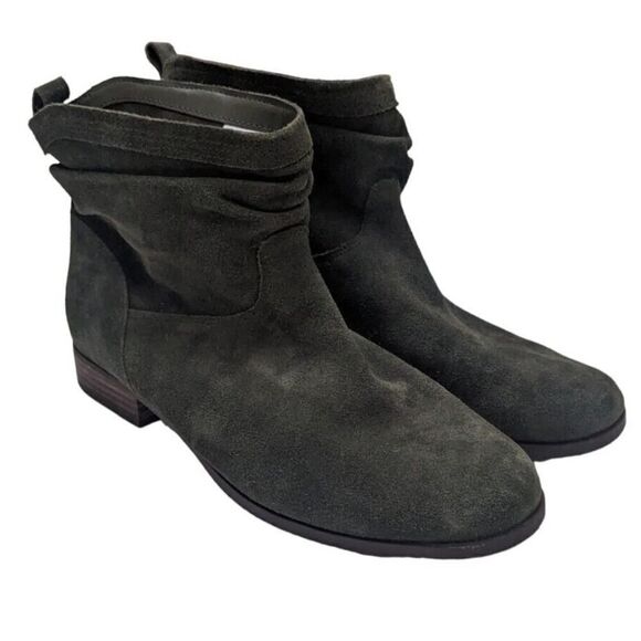 Koolaburra by UGG Women's 11 Lorelei Green Suede Ankle Boots Booties‎ 1096439 - Picture 1 of 7